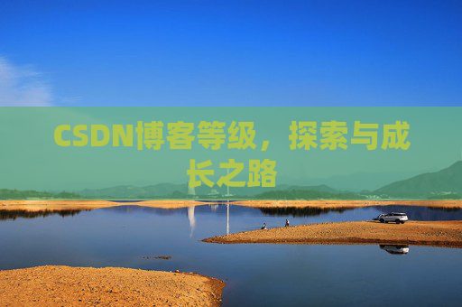CSDN博客等级，探索与成长之路